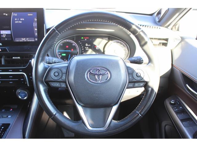 ハリアーハイブリッド Ｚ　禁煙車　モデリスタフルエアロ　ＪＢＬサウンド　純正１２．３型ナビ　オプション１００Ｖ電源　セーフティセンス　フルセグＴＶ　ブラインドスポットモニター　ハンズフリーパワーバックドア　ビルドインＥＴＣ（18枚目）