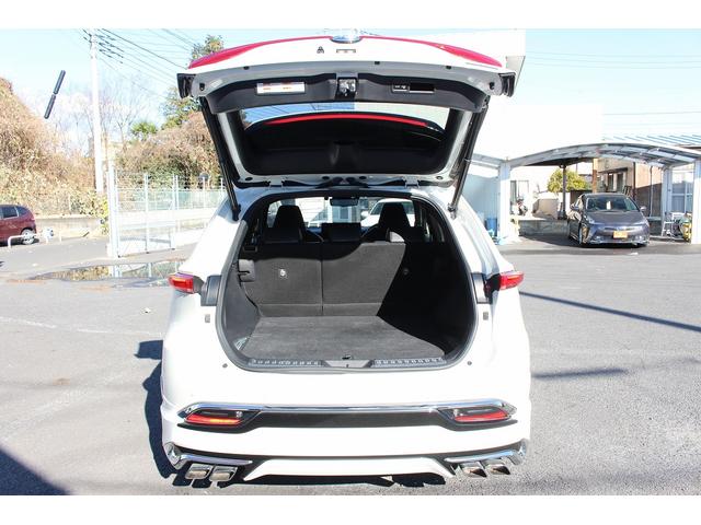 ハリアーハイブリッド Ｚ　禁煙車　モデリスタフルエアロ　ＪＢＬサウンド　純正１２．３型ナビ　オプション１００Ｖ電源　セーフティセンス　フルセグＴＶ　ブラインドスポットモニター　ハンズフリーパワーバックドア　ビルドインＥＴＣ（39枚目）