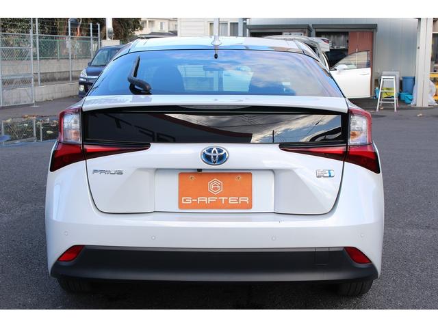 プリウス S 後期型 禁煙車 パノラマビューモニター セーフティセンス 純正ナビ インテリジェントクリアランスソナー ビルドインETC AC100V電源 純正15インチアルミホイール LEDヘッドライト(10枚目)