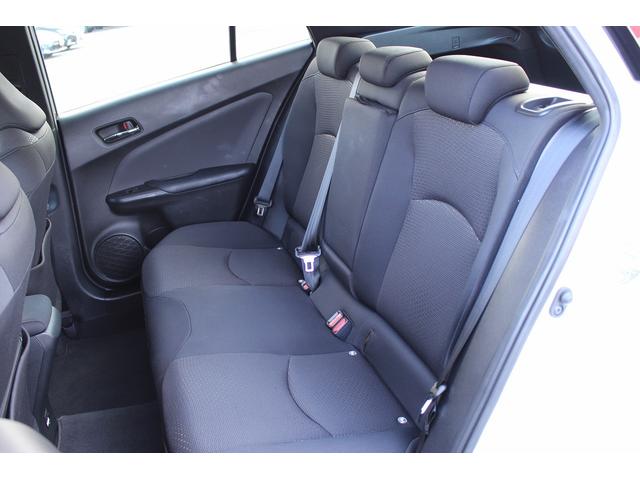 プリウス S 後期型 禁煙車 パノラマビューモニター セーフティセンス 純正ナビ インテリジェントクリアランスソナー ビルドインETC AC100V電源 純正15インチアルミホイール LEDヘッドライト(46枚目)