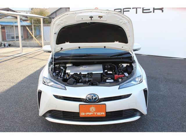 プリウス S 後期型 禁煙車 パノラマビューモニター セーフティセンス 純正ナビ インテリジェントクリアランスソナー ビルドインETC AC100V電源 純正15インチアルミホイール LEDヘッドライト(71枚目)