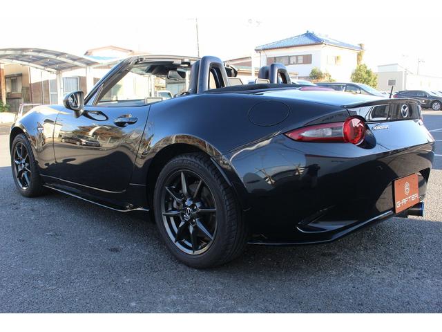 ロードスター ＲＳ　禁煙車　６速ＭＴ　ＭＡＺＤＡＳＰＥＤＥフルエアロ　柿本マフラー　純正ナビ　ＲＥＣＡＲＯシート　ＢＯＳＥ　シートヒーター　ＥＴＣ　フルセグ　Ｂｌｕｅｔｏｏｔｈ　純正１６インチアルミホイール　レーンキープ（45枚目）