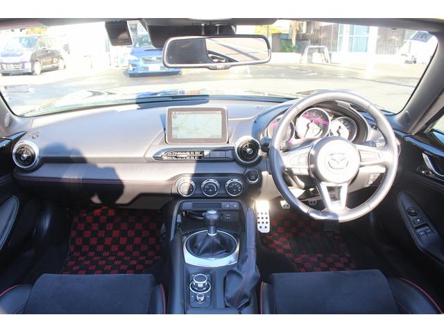 ロードスター ＲＳ　禁煙車　６速ＭＴ　ＭＡＺＤＡＳＰＥＤＥフルエアロ　柿本マフラー　純正ナビ　ＲＥＣＡＲＯシート　ＢＯＳＥ　シートヒーター　ＥＴＣ　フルセグ　Ｂｌｕｅｔｏｏｔｈ　純正１６インチアルミホイール　レーンキープ（49枚目）