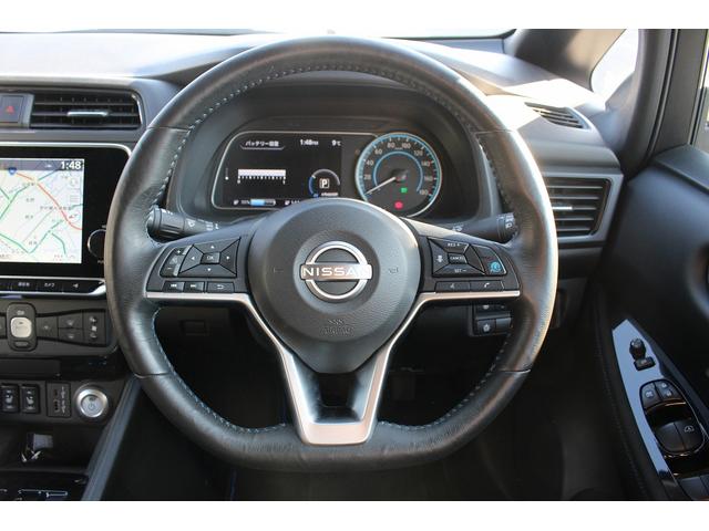 リーフ X Vセレクション 禁煙車寒冷地仕様インテリジェントルームミラーニッサンコネクト9型ナビ地デジ360度カメラ衝突軽減プロパイロット シートヒーターBluetooth接続 クリアランスソナーパークアシスト踏み間違い防止(45枚目)
