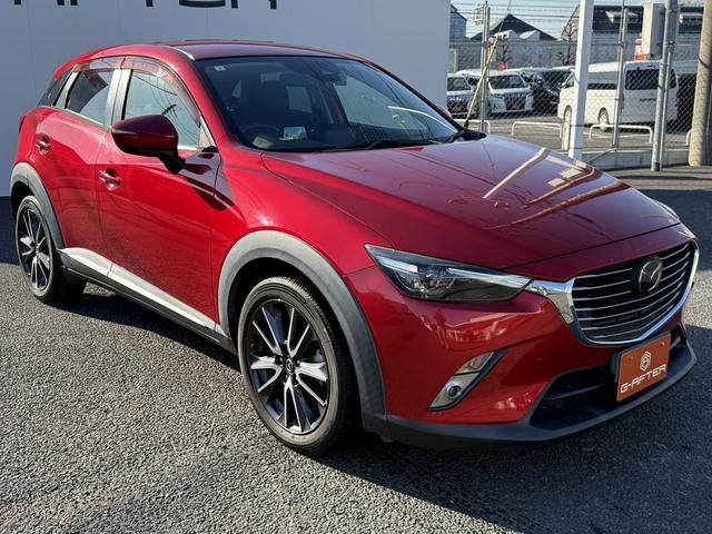 ＣＸ－３ ＸＤ　Ｌパッケージ　禁煙車　レッドライン入ブラック革スエードコンビシート　フルセグ　バックカメラ　ステアリングヒーター　シートヒーター　メモリー付パワーシート　アダプティブクルーズコントロール　パドルシフト（21枚目）