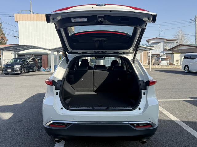 ハリアーハイブリッド Z レザーパッケージ 禁煙車 純正12.3インチナビ JBLサウンド 電動リアゲート アラウンドビューカメラ フルセグ シートエアコン ビルドインETC2.0 黒革シート パワーシート ステアリングヒーター 純正19AW(39枚目)