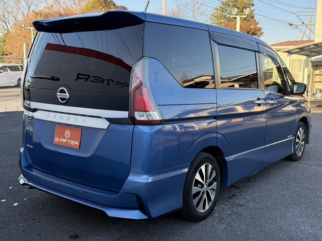 セレナ ハイウェイスター　ＶセレクションＩＩ　禁煙車　純正後席モニター　純正９インチナビ　フルセグ　アラウンドビューカメラ　プロパイロット　パーキングアシスト　衝突軽減ブレーキ　レーンキープ　デジタルインナーミラー　障害物センサー　純正１６ＡＷ（23枚目）