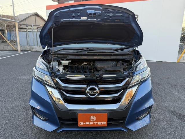 セレナ ハイウェイスター　ＶセレクションＩＩ　禁煙車　純正後席モニター　純正９インチナビ　フルセグ　アラウンドビューカメラ　プロパイロット　パーキングアシスト　衝突軽減ブレーキ　レーンキープ　デジタルインナーミラー　障害物センサー　純正１６ＡＷ（80枚目）