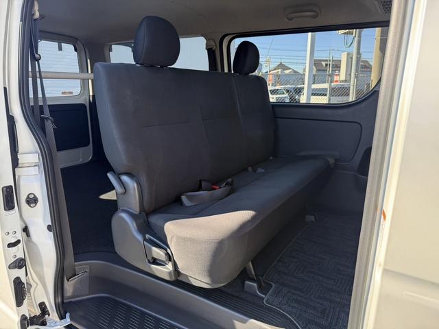 ハイエースバン ロングスーパーＧＬ　禁煙車　ナビ　フルセグ　バックカメラ　衝突軽減ブレーキ　運転支援システム　純正１５インチアルミ　パーキングサポートブレーキ　オートハイビーム　　ＵＳＢ入力端子　ＬＥＤヘッドライト　ビルトインＥＴＣ（15枚目）