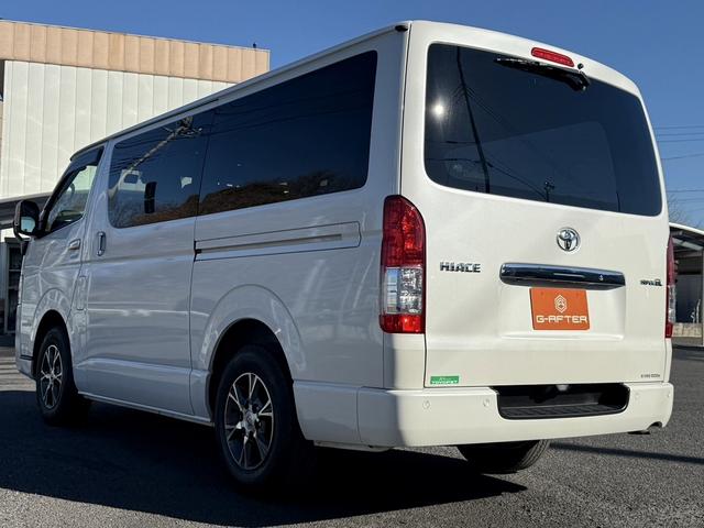 ハイエースバン ロングスーパーＧＬ　禁煙車　ナビ　フルセグ　バックカメラ　衝突軽減ブレーキ　運転支援システム　純正１５インチアルミ　パーキングサポートブレーキ　オートハイビーム　　ＵＳＢ入力端子　ＬＥＤヘッドライト　ビルトインＥＴＣ（22枚目）