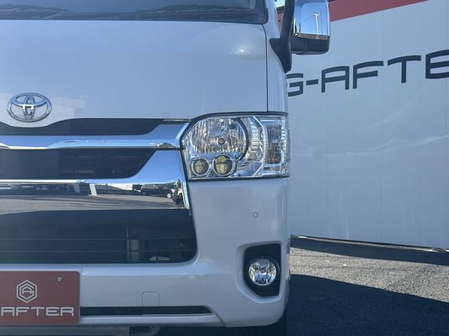 ハイエースバン ロングスーパーＧＬ　禁煙車　ナビ　フルセグ　バックカメラ　衝突軽減ブレーキ　運転支援システム　純正１５インチアルミ　パーキングサポートブレーキ　オートハイビーム　　ＵＳＢ入力端子　ＬＥＤヘッドライト　ビルトインＥＴＣ（24枚目）