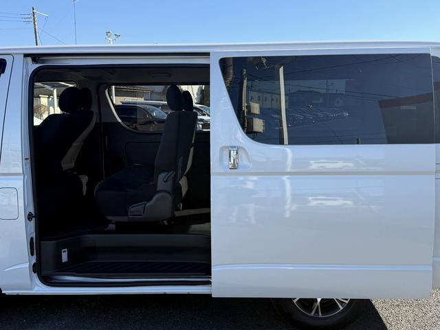 ハイエースバン ロングスーパーＧＬ　禁煙車　ナビ　フルセグ　バックカメラ　衝突軽減ブレーキ　運転支援システム　純正１５インチアルミ　パーキングサポートブレーキ　オートハイビーム　　ＵＳＢ入力端子　ＬＥＤヘッドライト　ビルトインＥＴＣ（32枚目）