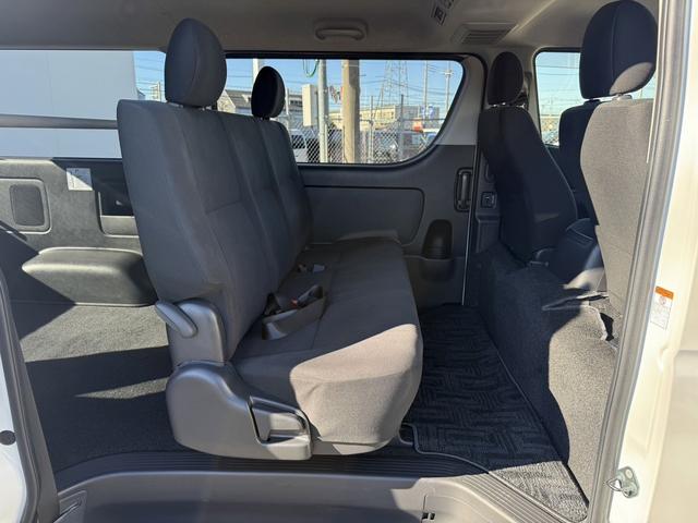 ハイエースバン ロングスーパーＧＬ　禁煙車　ナビ　フルセグ　バックカメラ　衝突軽減ブレーキ　運転支援システム　純正１５インチアルミ　パーキングサポートブレーキ　オートハイビーム　　ＵＳＢ入力端子　ＬＥＤヘッドライト　ビルトインＥＴＣ（44枚目）