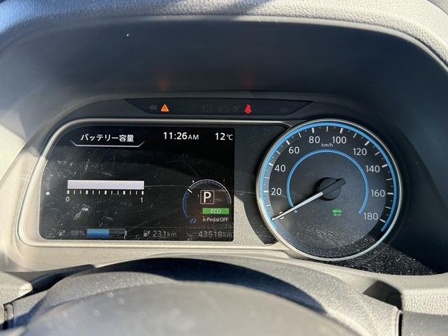 リーフ ｅ＋　Ｇ　純正９インチナビ　フルセグ　アラウンドビューモニター　シートヒーター　ステアリングヒーター　衝突軽減ブレーキ　運転支援システム　レーダークルーズ　ＢＯＳＥサウンドシステム（18枚目）