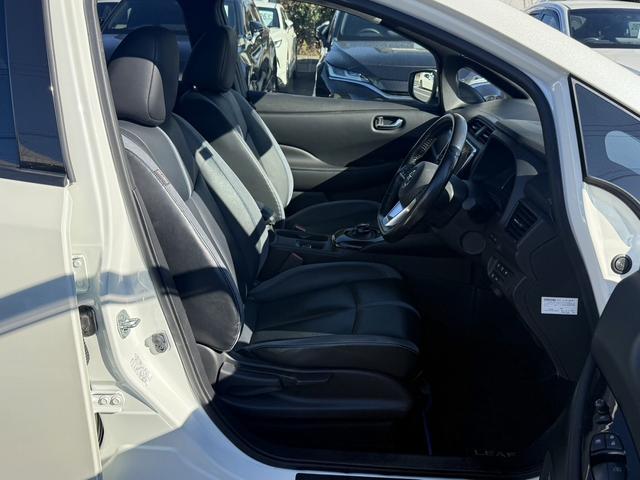 リーフ ｅ＋　Ｇ　純正９インチナビ　フルセグ　アラウンドビューモニター　シートヒーター　ステアリングヒーター　衝突軽減ブレーキ　運転支援システム　レーダークルーズ　ＢＯＳＥサウンドシステム（40枚目）