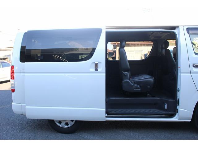 ハイエースバン ロングスーパーＧＬ　純正ナビ　フルセグ　バックカメラ　１００Ｖ電源　両側スライドドア　ＥＴＣ　フォグライト　キーレスエントリー　ステアリングリモコン　電動格納ミラー　オートエアコン　リアエアコン（33枚目）