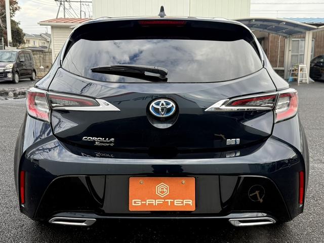 カローラスポーツ ハイブリッドＧ　Ｚ　純正９インチナビ　フルセグ　バックカメラ　アダプティブクルーズコントロール　シートヒーター　ハーフレザー　衝突軽減ブレーキ　ビルドインＥＴＣ　レーンアシスト　ＤＶＤプレイヤー　横滑り防止装置（10枚目）
