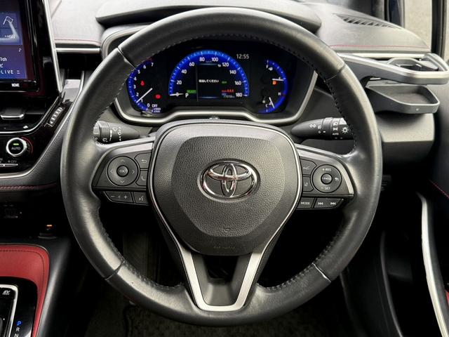 カローラスポーツ ハイブリッドＧ　Ｚ　純正９インチナビ　フルセグ　バックカメラ　アダプティブクルーズコントロール　シートヒーター　ハーフレザー　衝突軽減ブレーキ　ビルドインＥＴＣ　レーンアシスト　ＤＶＤプレイヤー　横滑り防止装置（19枚目）