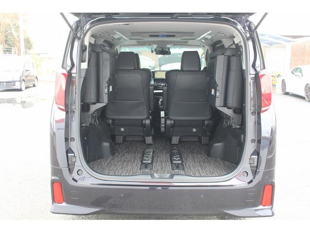 アルファードハイブリッド ＳＲ　禁煙車　ツインサンルーフ　純正１０インチナビ　ユニバーサルステップ　フルセグ　バックカメラ　電動リアゲート　両側電動スライドドア　黒革シート　シートエアコン・ヒーター　アダプティブクルーズコントロール（42枚目）