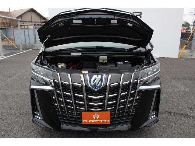 アルファードハイブリッド ＳＲ　禁煙車　ツインサンルーフ　純正１０インチナビ　ユニバーサルステップ　フルセグ　バックカメラ　電動リアゲート　両側電動スライドドア　黒革シート　シートエアコン・ヒーター　アダプティブクルーズコントロール（75枚目）