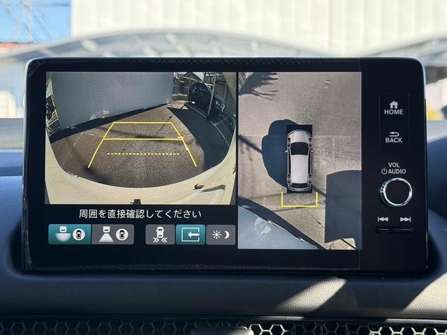 ＺＲ－Ｖ ｅ：ＨＥＶ　Ｚ　禁煙車　ヒーター付きパワーシート　純正９インチナビ　フルセグ　全方位カメラ　運転支援システム　衝突軽減ブレーキ　ステアリングヒーター　パワーバックドア　後退時アラート　パドルシフト　ワイヤレス充電器（4枚目）