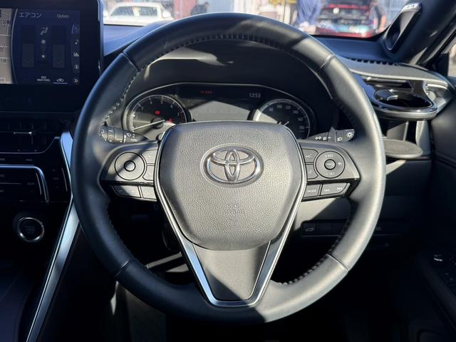 ハリアー Ｚ　禁煙車　純正ＪＢＬ１２．３インチナビ　３６０度カメラ　フルセグ　ワイヤレス充電　ブラウンレザー内装　運転支援　衝突軽減　ヘッドアップディスプレイ　ＢＳＭ　Ｐシート　パワーリアゲート　レーダークルーズ（19枚目）