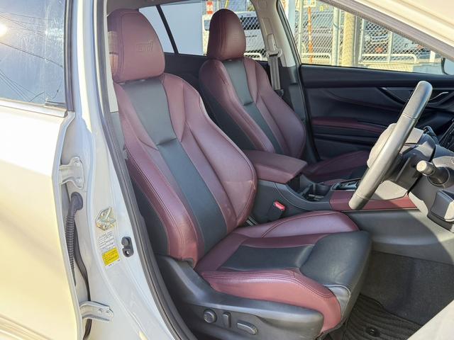 レヴォーグ ＳＴＩスポーツ　ＥＸ　純正１１．６インチナビ　フルセグ　フロントサイドバックカメラ　メモリー＆ヒーター付き電動付き赤黒革シート　パワーテールゲート　運転支援　衝突軽減　レーダークルーズ　ドライバーモニタリングシステム（15枚目）