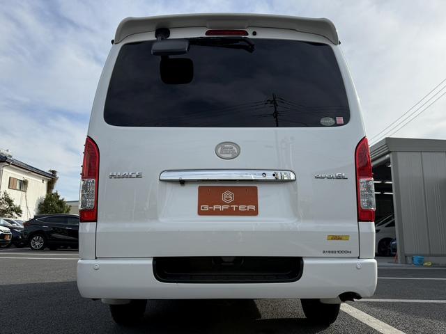 ハイエースバン ロングスーパーＧＬ　禁煙車　ＬＥＤヘッドライト　オプション助手席エアバック　ＡＣ１００Ｖ電源　社外ナビ　バックカメラ　両側スライドドア　オートエアコン　ビルドインＥＴＣ２．０　ＵＳＢ端子　ハンズフリー通話　電格ミラー（10枚目）