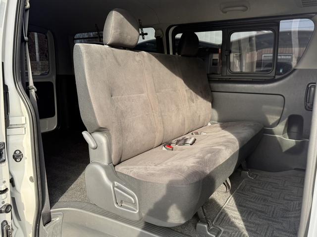 ハイエースバン ロングスーパーＧＬ　禁煙車　ＬＥＤヘッドライト　オプション助手席エアバック　ＡＣ１００Ｖ電源　社外ナビ　バックカメラ　両側スライドドア　オートエアコン　ビルドインＥＴＣ２．０　ＵＳＢ端子　ハンズフリー通話　電格ミラー（16枚目）