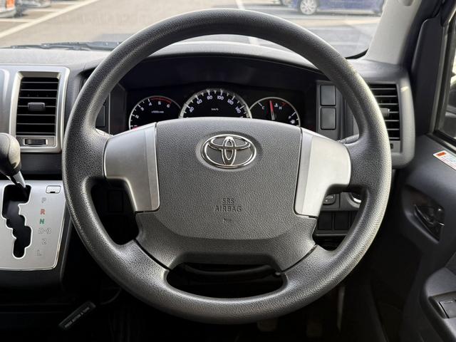 ハイエースバン ロングスーパーＧＬ　禁煙車　ＬＥＤヘッドライト　オプション助手席エアバック　ＡＣ１００Ｖ電源　社外ナビ　バックカメラ　両側スライドドア　オートエアコン　ビルドインＥＴＣ２．０　ＵＳＢ端子　ハンズフリー通話　電格ミラー（19枚目）