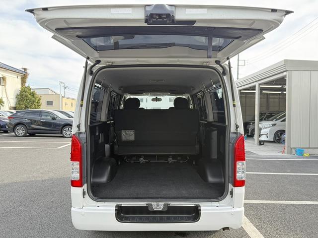 ハイエースバン ロングスーパーＧＬ　禁煙車　ＬＥＤヘッドライト　オプション助手席エアバック　ＡＣ１００Ｖ電源　社外ナビ　バックカメラ　両側スライドドア　オートエアコン　ビルドインＥＴＣ２．０　ＵＳＢ端子　ハンズフリー通話　電格ミラー（40枚目）