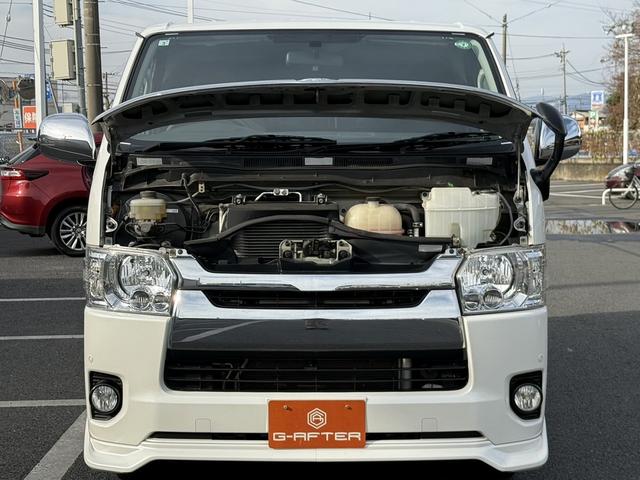 ハイエースバン ロングスーパーＧＬ　禁煙車　ＬＥＤヘッドライト　オプション助手席エアバック　ＡＣ１００Ｖ電源　社外ナビ　バックカメラ　両側スライドドア　オートエアコン　ビルドインＥＴＣ２．０　ＵＳＢ端子　ハンズフリー通話　電格ミラー（74枚目）