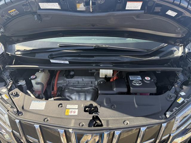 アルファードハイブリッド ＳＲ　禁煙車　後期型　ツインサンルーフ　純正１０型ナビ　フリップダウンモニター　フルモデリスタ　シートエアコン　衝突軽減　運転支援　デジタルインナーミラー　ブラインドスポット　両側電動スライド　３眼ＬＥＤ（79枚目）
