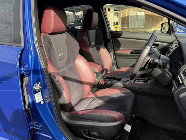 ＷＲＸ Ｓ４ ＳＴＩスポーツアイサイト　禁煙車　純正８インチナビ　フルセグ　フロント・サイド・バックカメラ　衝突軽減ブレーキ　ＲＥＣＡＲＯハーフレザーシート　シートヒーター　パワーシート　ブラインドスポットモニター　ＥＴＣ　ＬＥＤヘッド（15枚目）