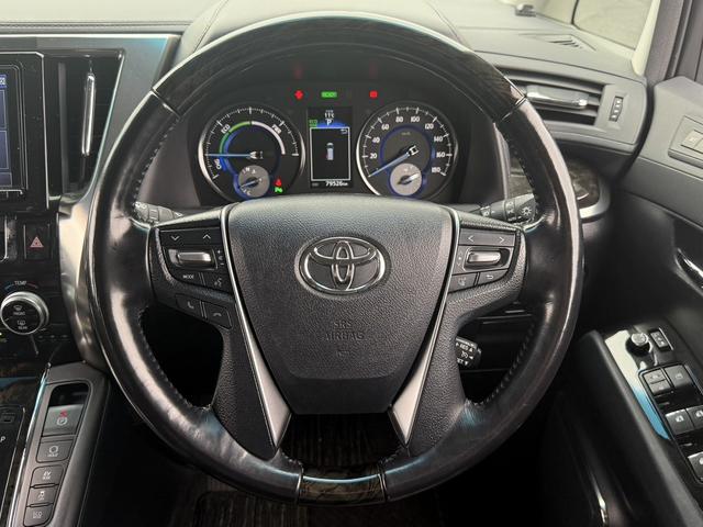 アルファードハイブリッド ＳＲ　Ｃパッケージ　禁煙車　モデリスタフルエアロ　Ｔ－ＣＯＮＮＥＣＴ対応純正９インチナビ　両側電動スライドドア　フルセグ　バックカメラ　電動リアゲート　クルーズコントロール　ＡＣ１００Ｖ電源　ステアリングヒーター（46枚目）