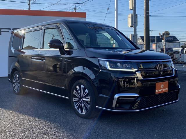 ステップワゴン ｅ：ＨＥＶスパーダ　プレミアムライン　禁煙車　７人乗り　純正１１．４インチナビ　ホンダセンシング　パワーバックドア　両側電動スライドドア　前席・２列目シートヒーター　マルチビューカメラ　１７インチ１０本スポークアルミホイール（21枚目）