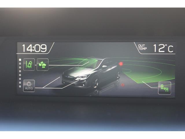 インプレッサＧ４ ２．０ｉ－Ｌ　アイサイト　禁煙車　純正８インチナビ　フルセグ　バックカメラ　黒革シート　パワーシート　シートヒーター　運転支援システム　衝突軽減ブレーキ　ブラインドスポットモニター　純正１７インチＡＷ　アイドリングストップ（6枚目）
