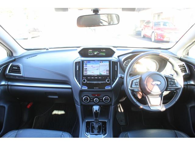 インプレッサＧ４ ２．０ｉ－Ｌ　アイサイト　禁煙車　純正８インチナビ　フルセグ　バックカメラ　黒革シート　パワーシート　シートヒーター　運転支援システム　衝突軽減ブレーキ　ブラインドスポットモニター　純正１７インチＡＷ　アイドリングストップ（18枚目）