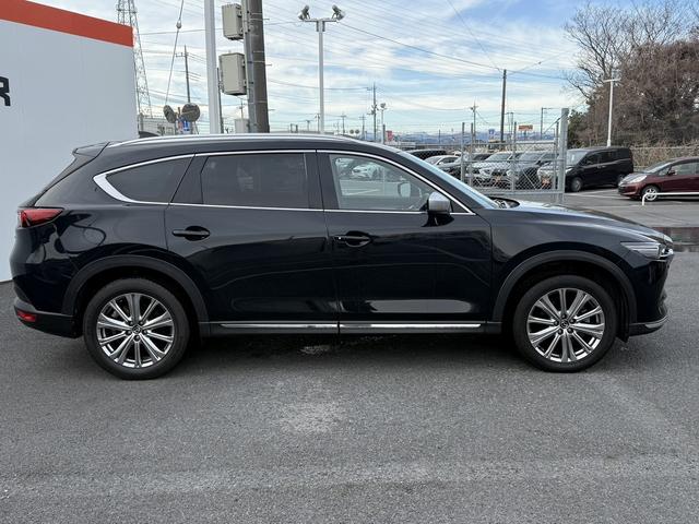 ＣＸ－８ ＸＤ　エクスクルーシブモード　サンルーフ　ＢＯＳＥ　茶革シート　純正１０．２５インチナビ　フルセグ　アラウンドビューモニター　パワーバックドア　快適温冷シート　アダプティブクルーズコントロール　衝突軽減ブレーキ　パドルシフト（9枚目）