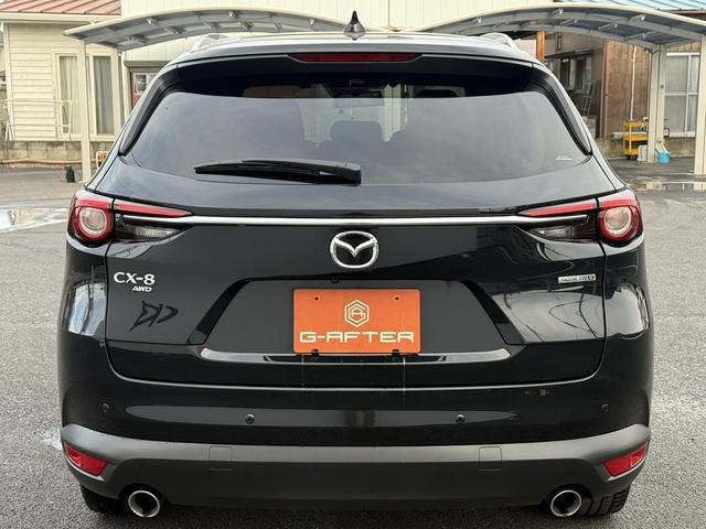 ＣＸ－８ ＸＤ　エクスクルーシブモード　サンルーフ　ＢＯＳＥ　茶革シート　純正１０．２５インチナビ　フルセグ　アラウンドビューモニター　パワーバックドア　快適温冷シート　アダプティブクルーズコントロール　衝突軽減ブレーキ　パドルシフト（10枚目）