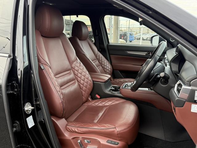 ＣＸ－８ ＸＤ　エクスクルーシブモード　サンルーフ　ＢＯＳＥ　茶革シート　純正１０．２５インチナビ　フルセグ　アラウンドビューモニター　パワーバックドア　快適温冷シート　アダプティブクルーズコントロール　衝突軽減ブレーキ　パドルシフト（15枚目）