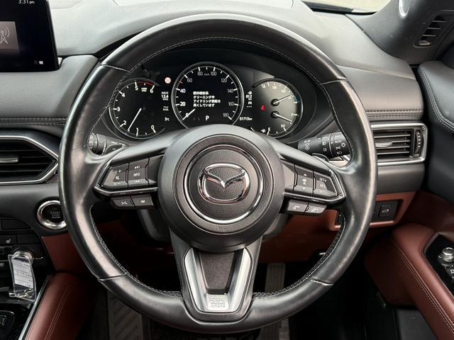 ＣＸ－８ ＸＤ　エクスクルーシブモード　サンルーフ　ＢＯＳＥ　茶革シート　純正１０．２５インチナビ　フルセグ　アラウンドビューモニター　パワーバックドア　快適温冷シート　アダプティブクルーズコントロール　衝突軽減ブレーキ　パドルシフト（19枚目）