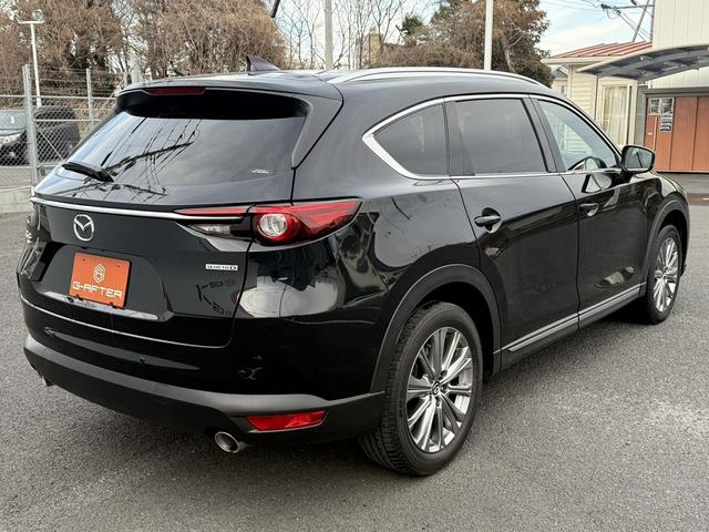 ＣＸ－８ ＸＤ　エクスクルーシブモード　サンルーフ　ＢＯＳＥ　茶革シート　純正１０．２５インチナビ　フルセグ　アラウンドビューモニター　パワーバックドア　快適温冷シート　アダプティブクルーズコントロール　衝突軽減ブレーキ　パドルシフト（22枚目）