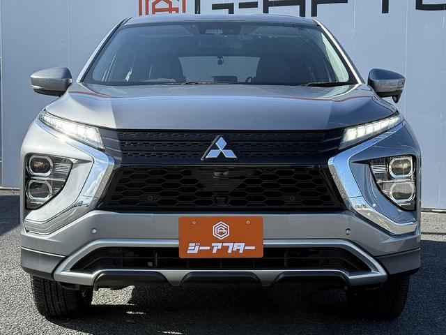 エクリプスクロスＰＨＥＶ Ｇ　禁煙車　純正ナビ　フルセグ　ハーフレザーシート　シートヒーター　パワーシート　アダプティブクルーズコントロール　衝突被害軽減ブレーキ　ステアリングヒーター　パドルシフト　ＡＣ１００Ｖ電源　ＥＴＣ（8枚目）