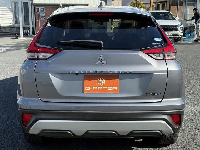 エクリプスクロスＰＨＥＶ Ｇ　禁煙車　純正ナビ　フルセグ　ハーフレザーシート　シートヒーター　パワーシート　アダプティブクルーズコントロール　衝突被害軽減ブレーキ　ステアリングヒーター　パドルシフト　ＡＣ１００Ｖ電源　ＥＴＣ（10枚目）