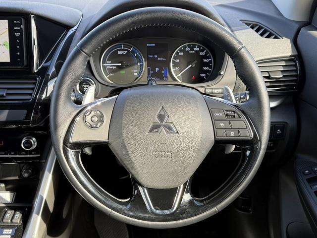 エクリプスクロスＰＨＥＶ Ｇ　禁煙車　純正ナビ　バックカメラ　フルセグ　ハーフレザーシート　シートヒーター　パワーシート　アダプティブクルーズコントロール　衝突被害軽減ブレーキ　ステアリングヒーター　パドルシフト　ＡＣ１００Ｖ電源（19枚目）