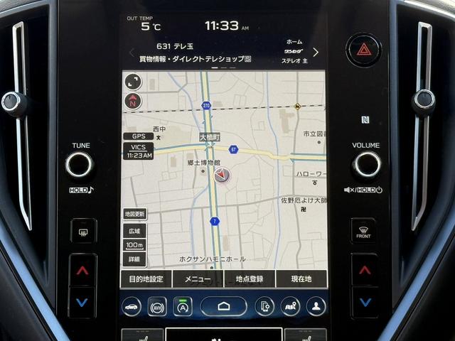 レヴォーグ STIスポーツ EX 禁煙車 純正11.6インチナビ ハーマンカードンサウンドシステム 赤黒革シート 前後シートヒーター ドライブモードセレクト レーダークルーズ フルセグ ETC パワーバックドア 360度カメラ(3枚目)
