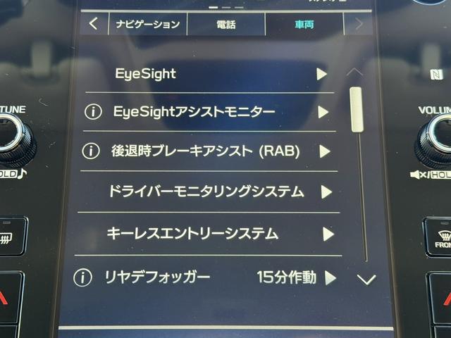レヴォーグ STIスポーツ EX 禁煙車 純正11.6インチナビ ハーマンカードンサウンドシステム 赤黒革シート 前後シートヒーター ドライブモードセレクト レーダークルーズ フルセグ ETC パワーバックドア 360度カメラ(65枚目)