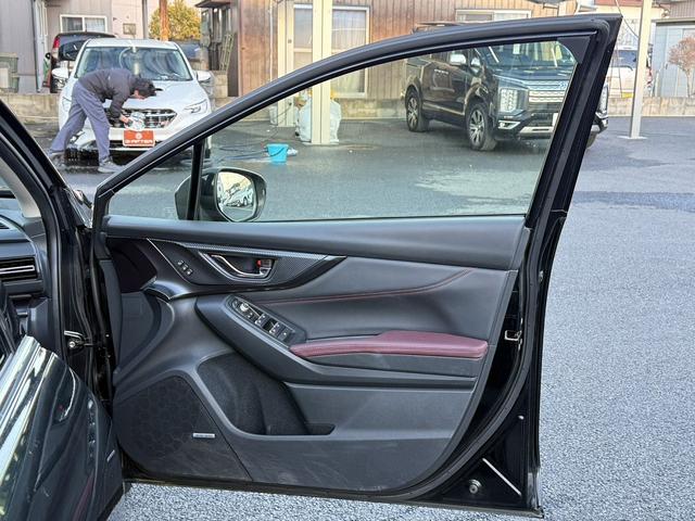 レヴォーグ ＳＴＩスポーツ　ＥＸ　禁煙車　ハーマンカードンサウンドシステム　３６０度カメラ　純正１１．６インチナビ　赤黒革シート　前後シートヒーター　ドライブモードセレクト　ハンズフリーパワーバックドア　１２．３インチフル液晶メーター（34枚目）