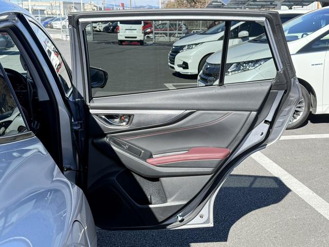 レヴォーグ ＳＴＩスポーツ　ＥＸ　禁煙車　赤革シート　純正１１．６インチナビ　フルセグ　アラウンドビューモニター　パワーバックドア　アイサイトＸ　メモリー機能付パワーシート　アダプティブクルーズコントロール　シートヒーター　ＥＴＣ（35枚目）